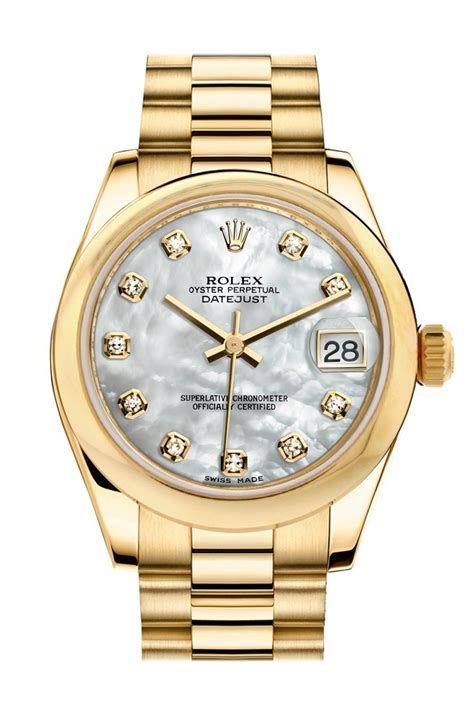 rolex datejust 31 white mother of pearl dial|rolex datejust price chart.